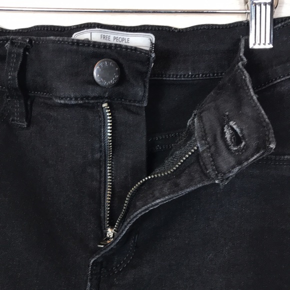 🍄Free People Black Skinny Jean - Picture 4 of 9